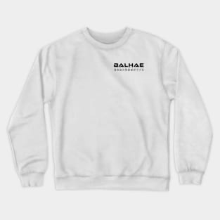 The Silent Sea - Balhae Lunar Research Station (dark version) Crewneck Sweatshirt